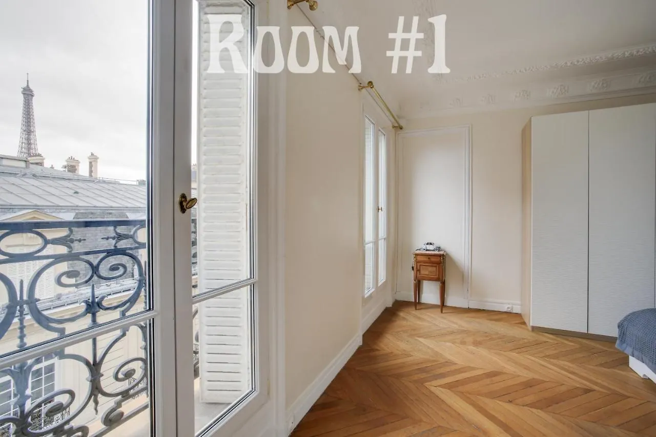 فندق مبيت وإفطار Eiffel Tower View *